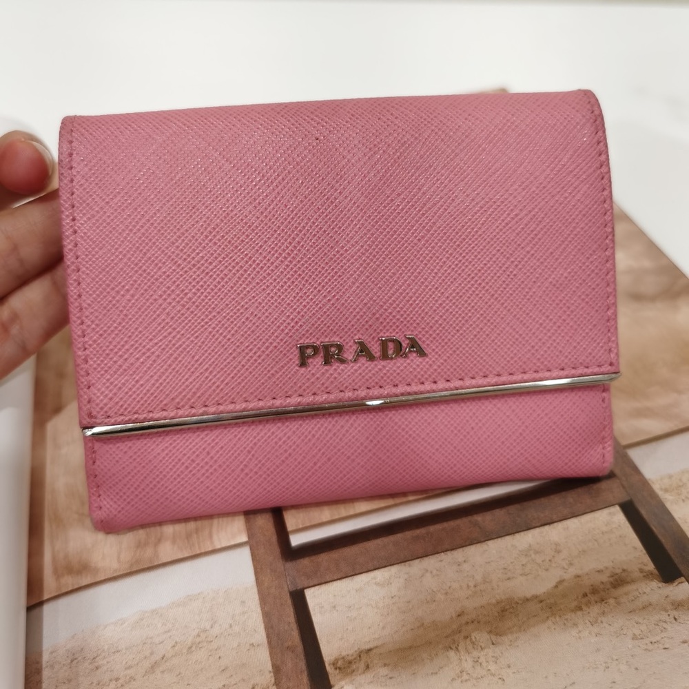 Prada Small Wallet Pink